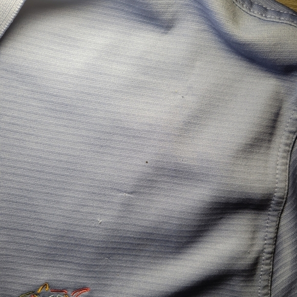 Greg Norman Polo Shirt Mens XXL 2XL Light Blue Play Dry Short Sleeve Golf - Picture 6 of 11